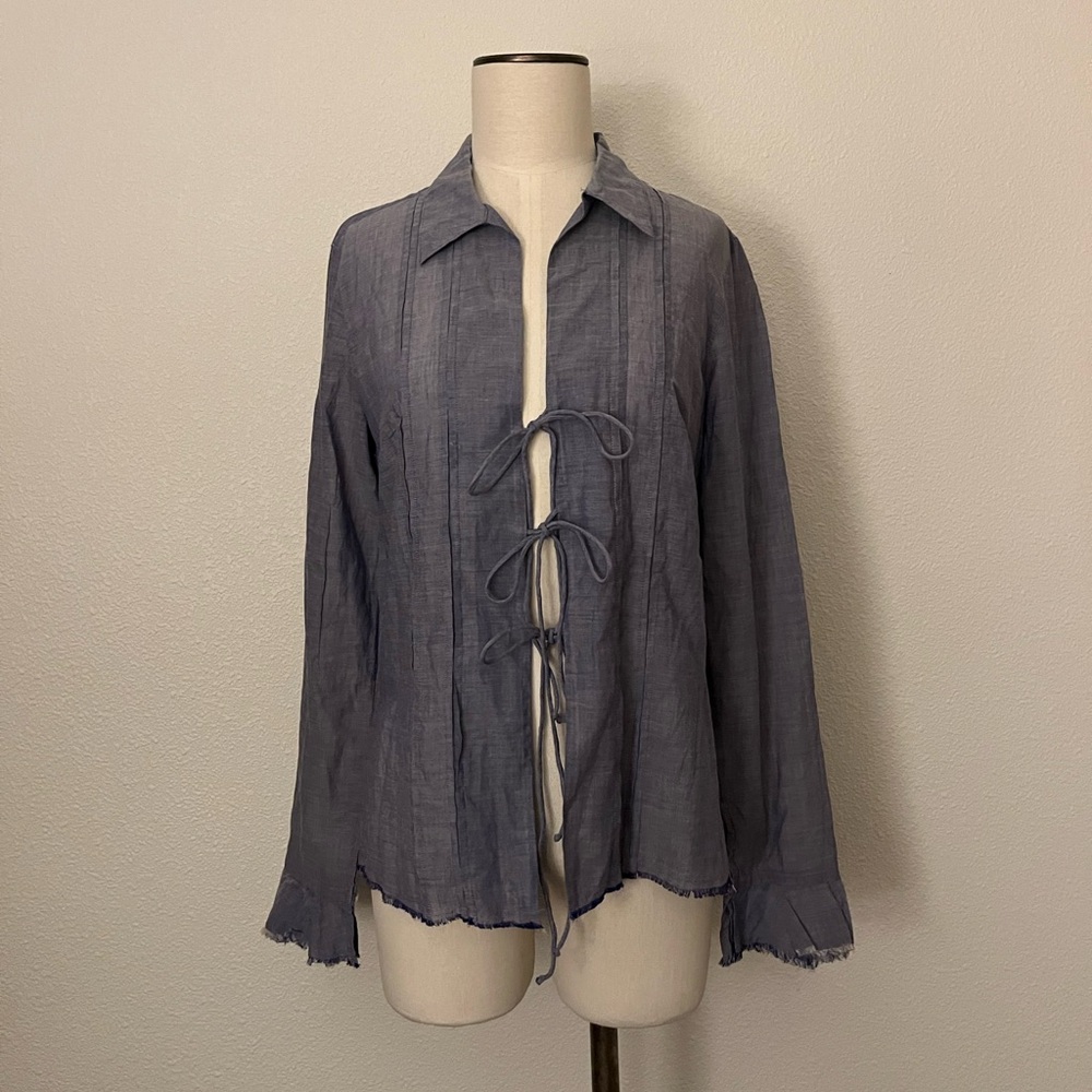 NWT American Eagle Tie Front Top